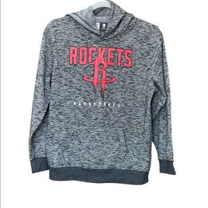 Houston Rockets NBA Boys Gray Hoodie XL